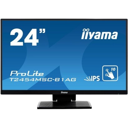 T2454MSC-B1AG iiyama ProLite T2454MSC-B1AG, 23.8", 1920x1080, IPS LED, 16:9, 4 ms, VGA, HDMI, 2x USB 3.0, HDCP, RMS 2x 2W, IPX1,