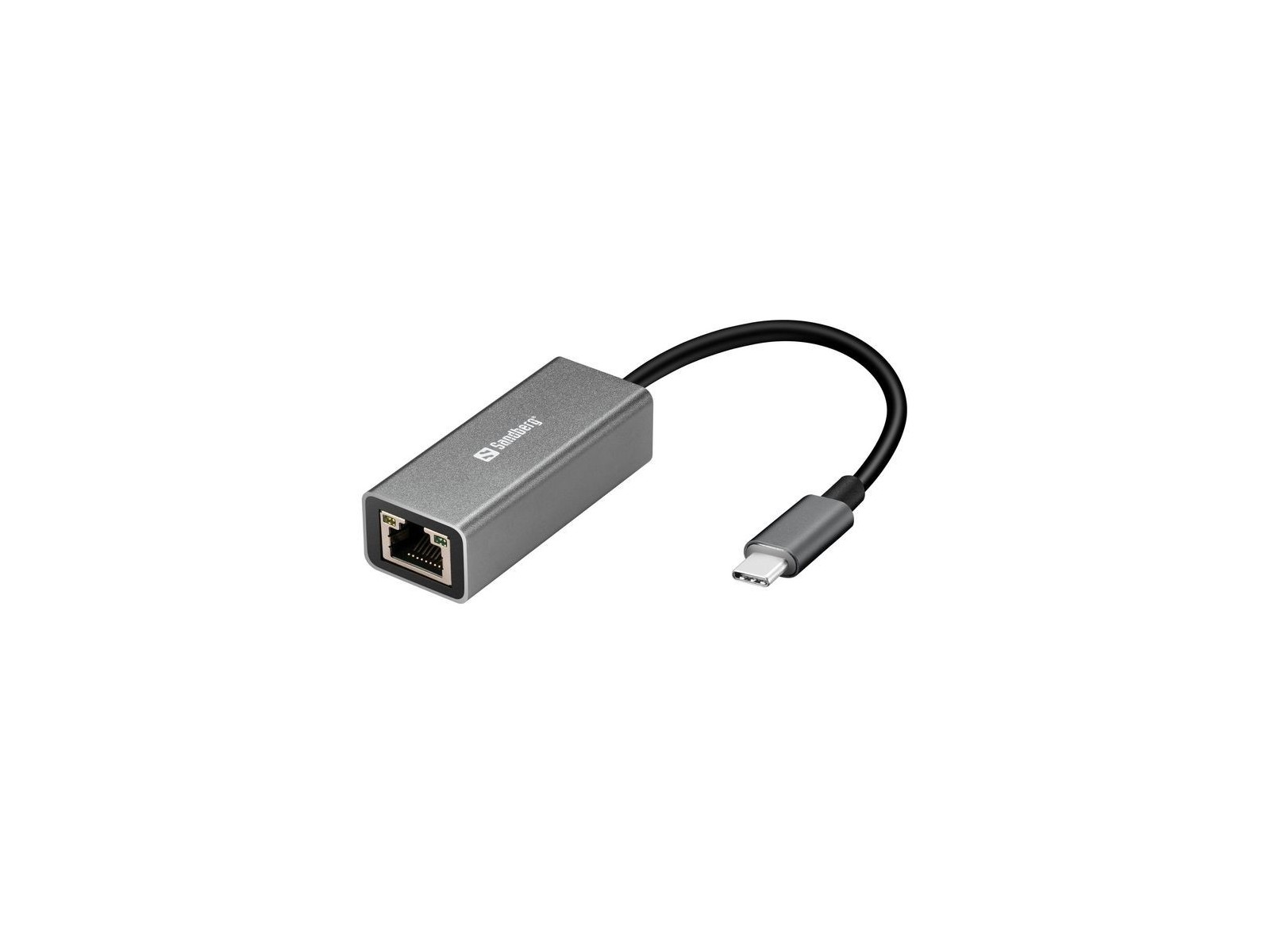 136-04 Sandberg USB-C Gigabit Network Adapter 136-04 Sandberg USB-C Gigabit Network Adapter