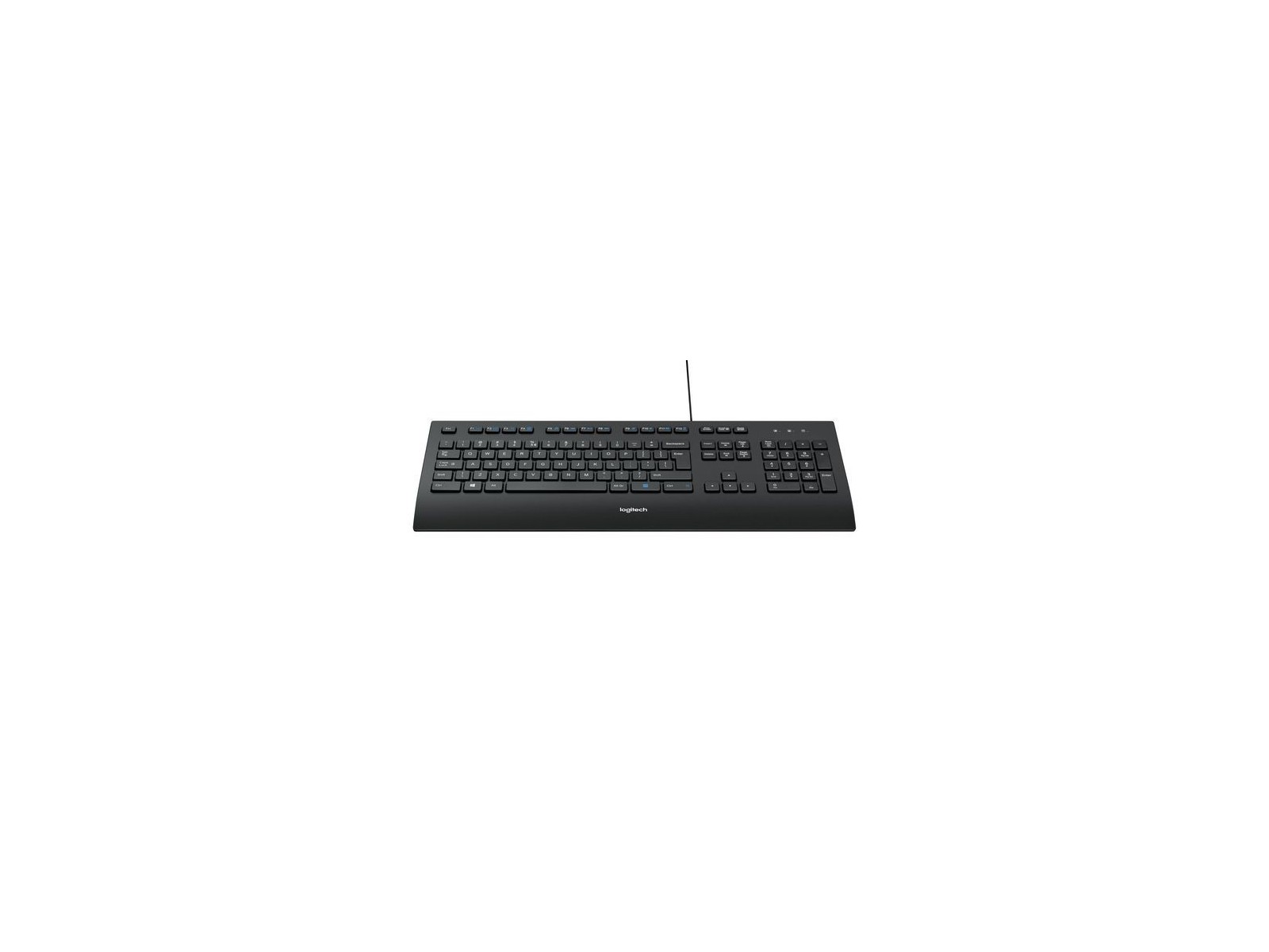 920-005217 Logitech K280e Corded Keyboard, USB, 930g, US, Black 920-005217 Logitech K280e Corded Keyboard, USB, 930g, US, Black