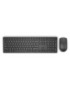 580-ADFZ Dell Wireless Keyboard & Mouse KM636, QWERTY, UK, Black PFXF6, 0580-ADFZ