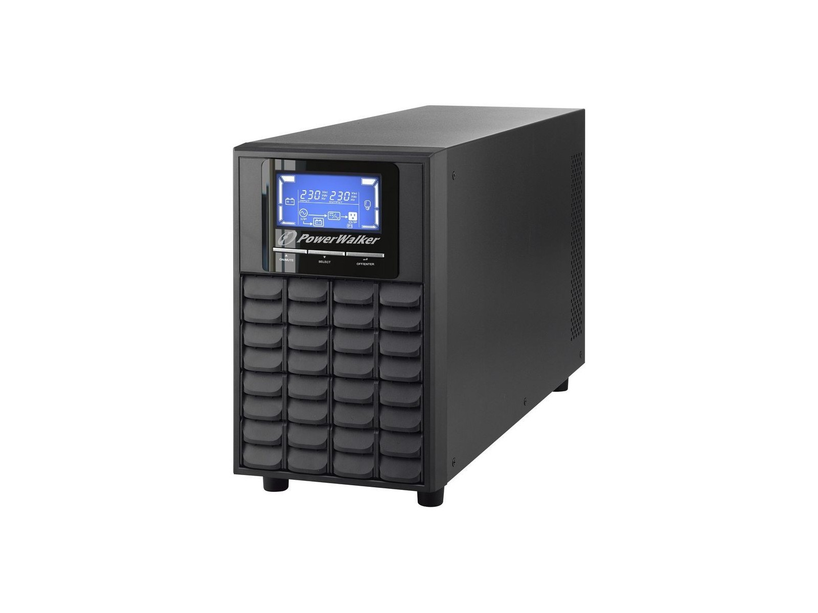 10120178 PowerWalker 2000VA / 1600 W, 40 - 70 Hz, 3:1, USB, RS-232 10120178 PowerWalker 2000VA / 1600 W, 40 - 70 Hz, 3:1, USB, RS-232