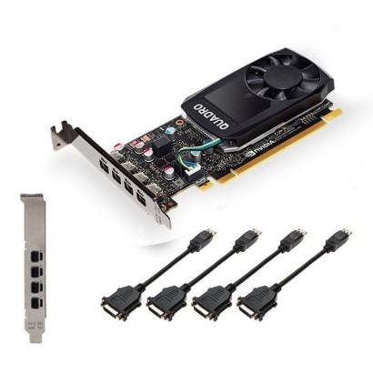 VCQP1000DVIV2-PB PNY Graphics Card Nvidia Quadro P1000 V2 4 Gb Gddr5