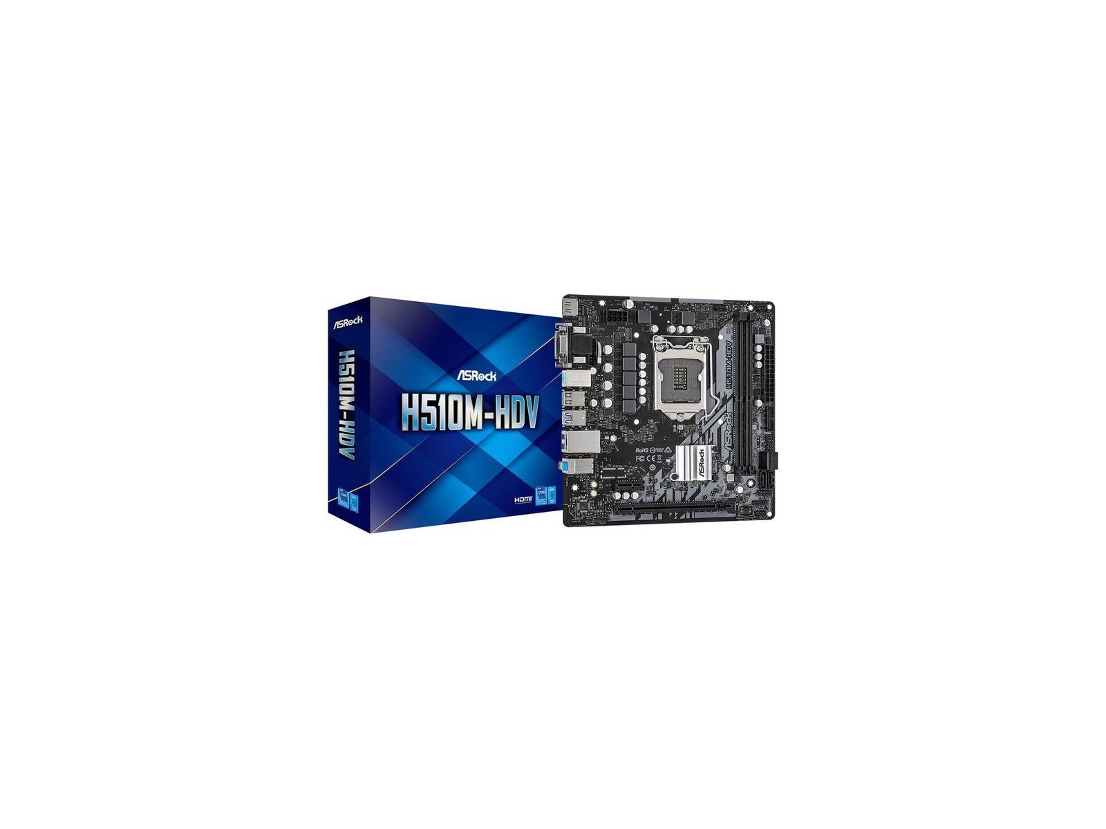 H510M-HDV Asrock Intel H510 Lga 1200 Micro Atx H510M-HDV Asrock Intel H510 Lga 1200 Micro Atx