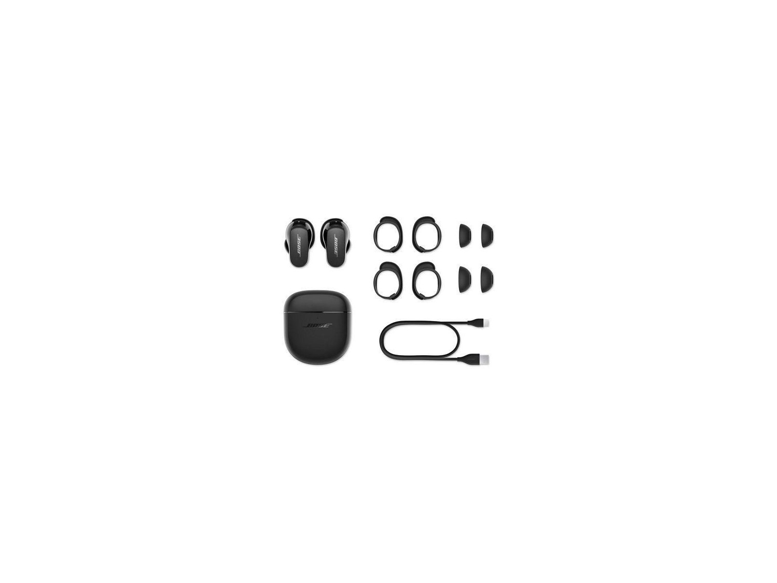 870730-0010 Bose QuietComfort II EarpodsTriple Black 870730-0010 Bose QuietComfort II EarpodsTriple Black
