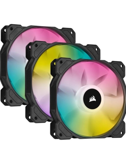 CO-9050109-WW Corsair Sp120 Rgb Elite Computer Case Fan 12 Cm Black 3 Pc(S)
