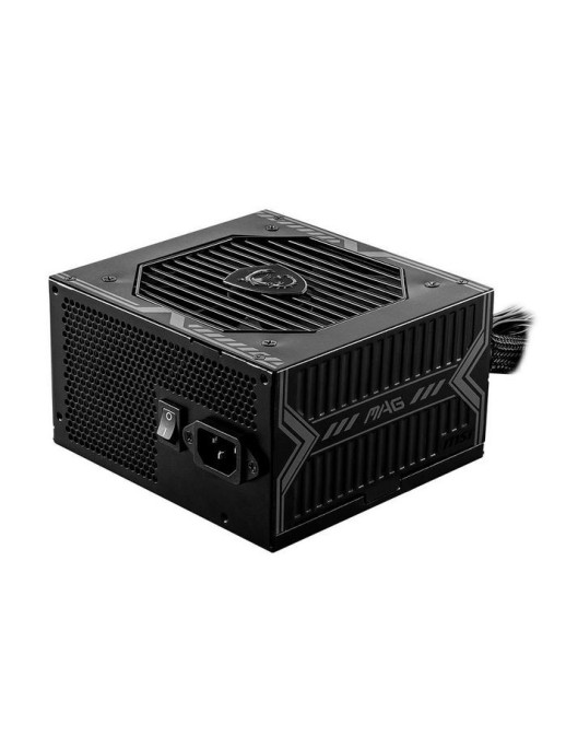 MAG A550BN MSI Uk Psu '550W, 80 Plus Bronze Certified, 12V Single-Rail, Dc-To-Dc Circuit, 120Mm Fan, Non-Modular, Sleeved Cables