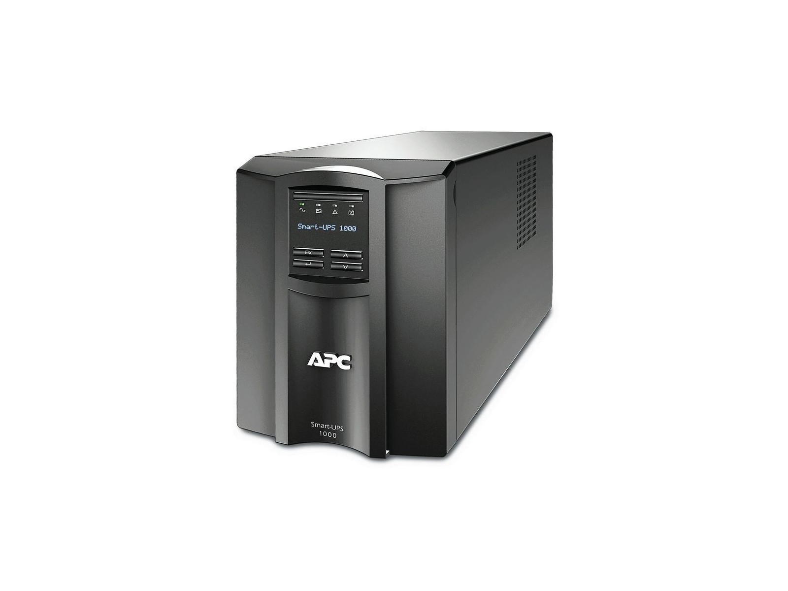 SMT1000IC APC 1 kVA, 700W, 151-302, 50/60Hz, 459J, 171x439x219mm, 18.86kg, Black SMT1000IC APC 1 kVA, 700W, 151-302, 50/60Hz, 459J, 171x439x219mm, 18.86kg, Black