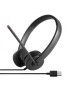 4XD0K25031-RFB Lenovo Stereo USB Headset