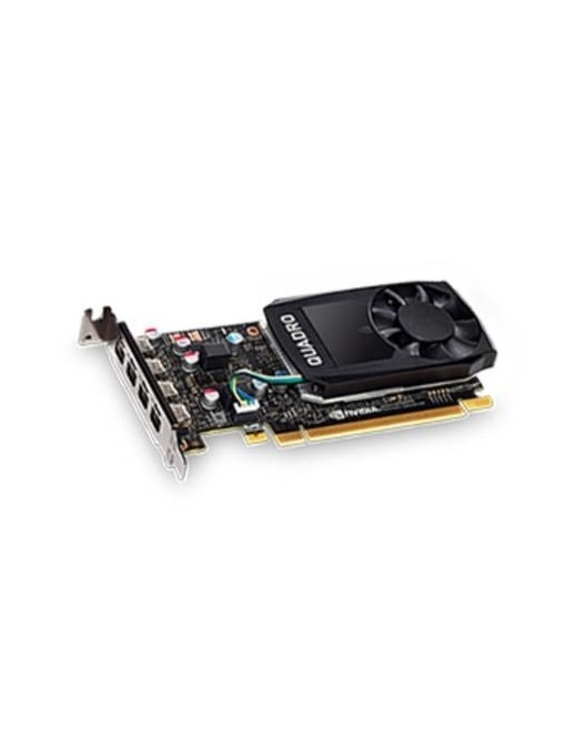 4X60N86658-RFB Lenovo ThinkStation Nvidia Quadro P600 2GB GDDR5 Mini DP, 4 Graphics Card With LP Bracket