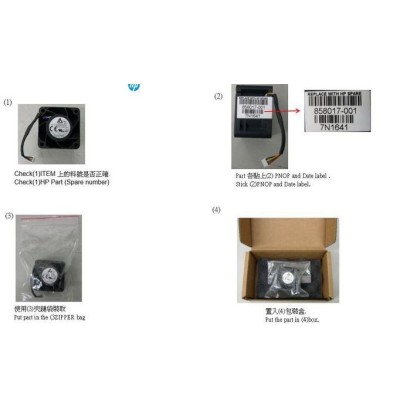 858017-001-RFB Hewlett Packard Enterprise EC200a Fan module