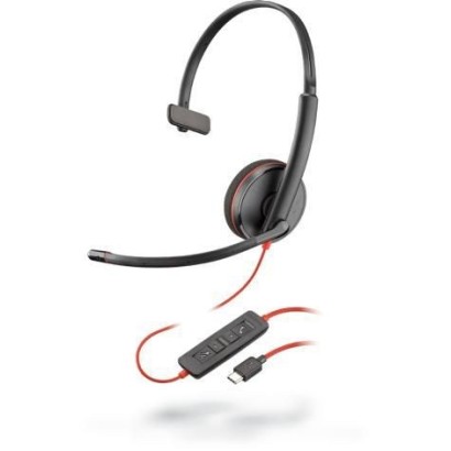 209748-22 Poly Blackwire C3210, USB-C, Windows/Mac OS, 87 g 8X214AA