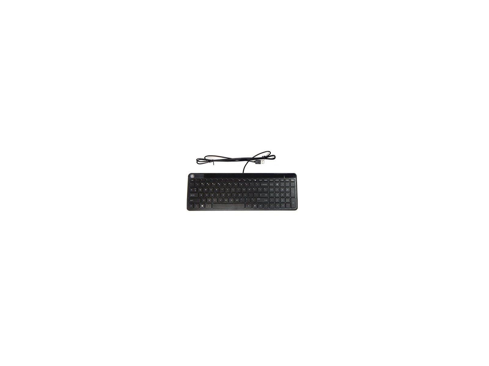 801526-271 HP Multimedia Wired Keyboard, Black 801526-271 HP Multimedia Wired Keyboard, Black