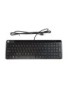801526-271 HP Multimedia Wired Keyboard, Black