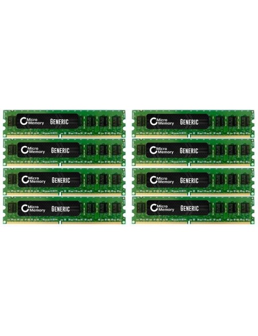 MMG2369/64GB CoreParts 64GB Memory Module 667Mhz DDR2 Major DIMM - KIT 8x8GB MMG2369/64GB, KTS-M5000K8/64G, 371-4476 (8PCS)