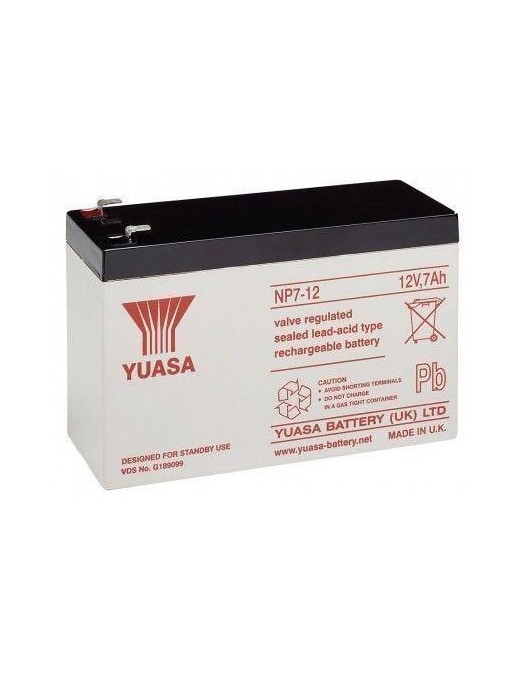 MBXLDAD-BA024 CoreParts Lead Acid Battery 84Wh 12V 7Ah Connection, type Faston (4.8mm) DRY LEAD ACID BATTERY