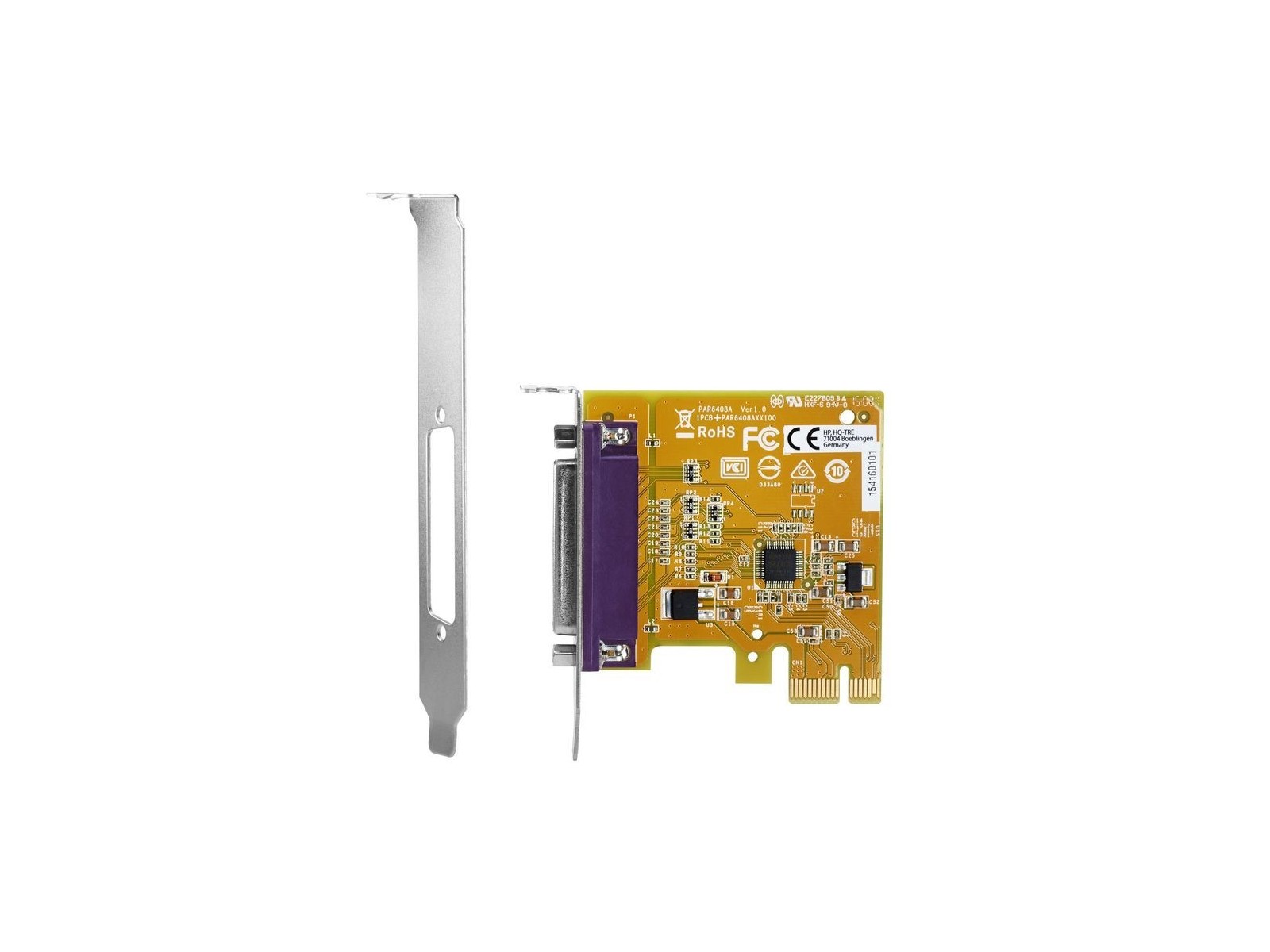 N1M40AA HP PCIe x1 Parallel Port Card N1M40AA HP PCIe x1 Parallel Port Card
