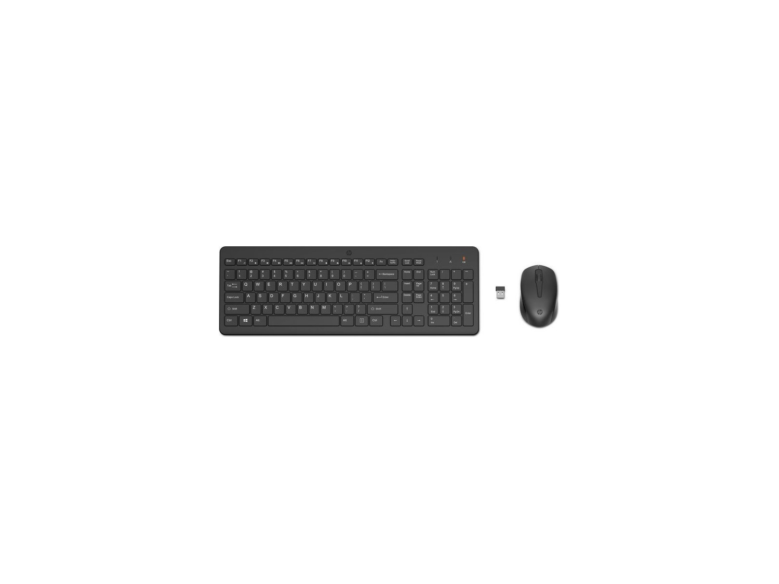 2V9E6AAABS HP 330 Wireless Mouse and Keyboard Combination - SWE 2V9E6AAABS HP 330 Wireless Mouse and Keyboard Combination - SWE