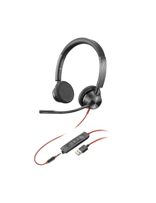 76J20AA HP Blackwire 3325 USB-A Headset 213938-101