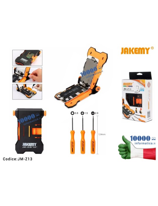 JM-Z13 Staffa di riparazione JACKEMY JM-Z13 Kit fissaggio schermo regolabile per Apple iPhone 6S 6 7 Plus Strumento da lavoro...
