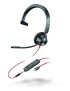 8X218AA HP Blackwire 3315 Monaural Microsoft Teams Certified USB-C Headset +3.5mm Plug +USB-C/A Adapter 214015-101