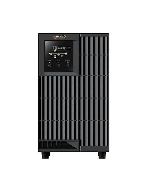 67419 Infosec On Line Double Conversion UPS 3000 VA 4 IEC outlets -- 2-year warranty --