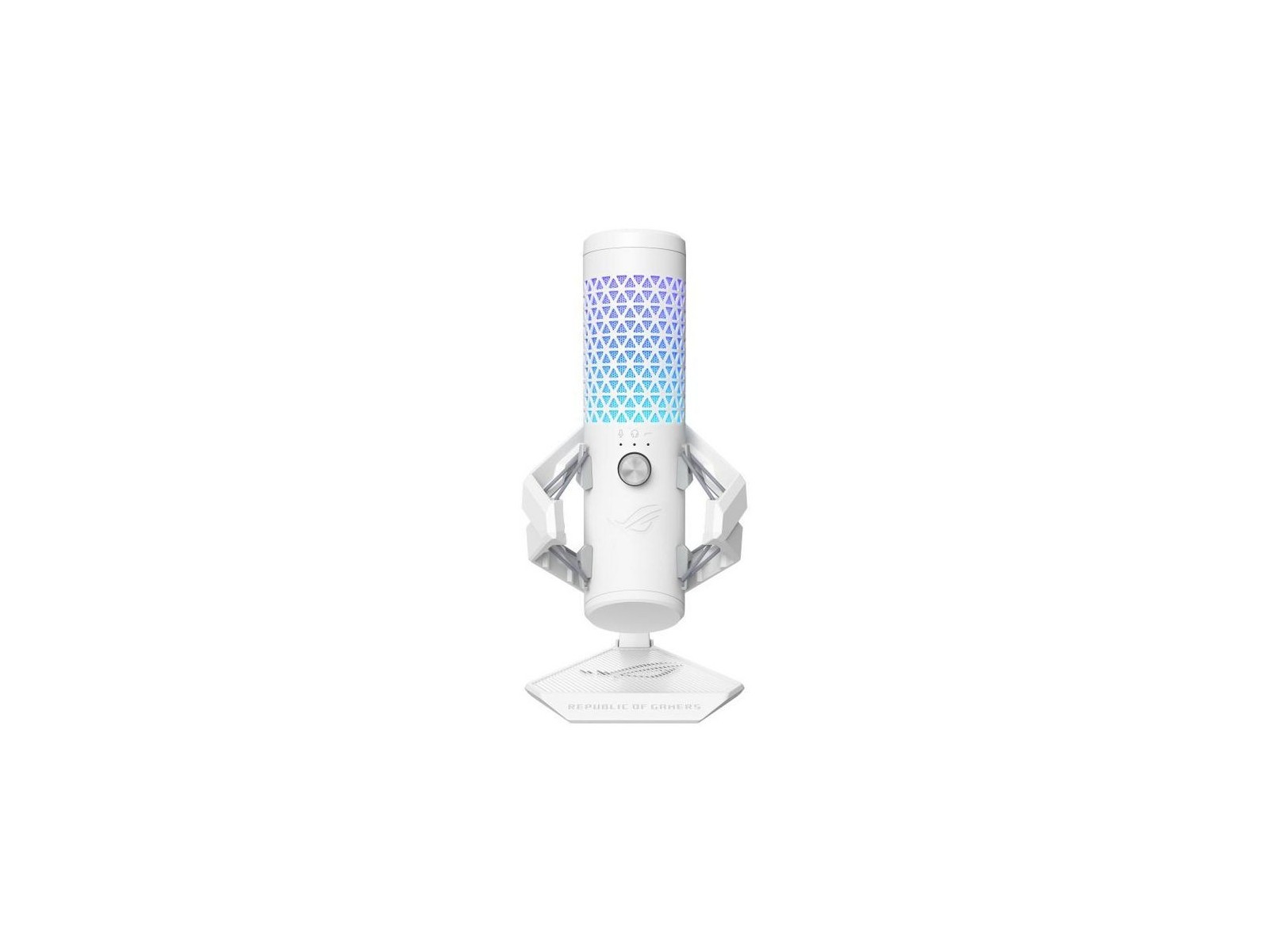 90YH03Z0-BAUA10 Asus Rog Carnyx White Table Microphone 90YH03Z0-BAUA10 Asus Rog Carnyx White Table Microphone