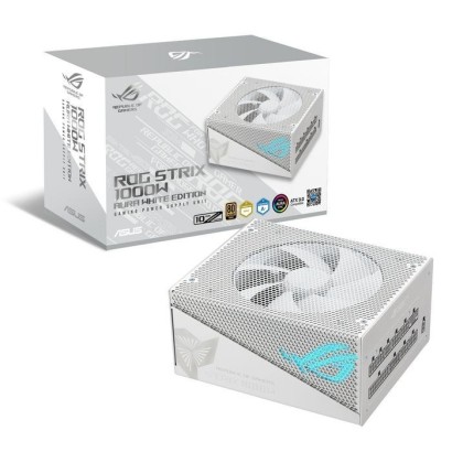90YE00P5-B0NA00 Asus Rog -Strix-1000G-Aura-White-Gaming Power Supply Unit 1000 W 24-Pin Atx Atx