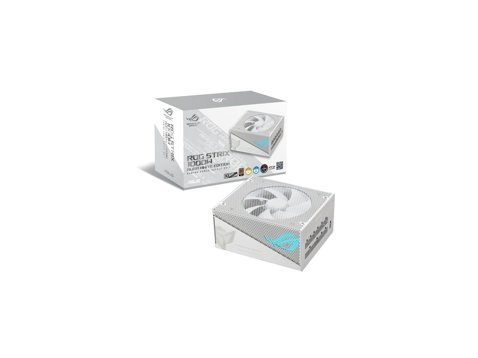 90YE00P5-B0NA00 Asus Rog -Strix-1000G-Aura-White-Gaming Power Supply Unit 1000 W 24-Pin Atx Atx 90YE00P5-B0NA00 Asus Rog -Strix-1000G-Aura-White-Gaming Power Supply Unit 1000 W 24-Pin Atx Atx