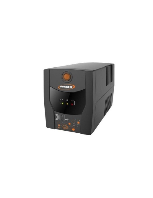 66105 Infosec UPS Line Interactive 500 VA - 2 Prises FR / SCHUKO - Warranty 2 years