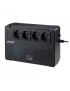 66082 Infosec Line Interactive UPS 650 VA 4 FR/SCHUKO Outlets -- 2-year warranty -- TUPSZL650