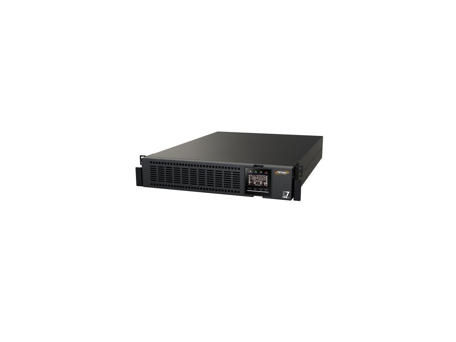 67337 Infosec On Line Double Conversion UPS 6000 VA - Terminal blocks -- 2-year warranty -- TUPSE7RT6000 67337 Infosec On Line Double Conversion UPS 6000 VA - Terminal blocks -- 2-year warranty -- TUPSE7RT6000