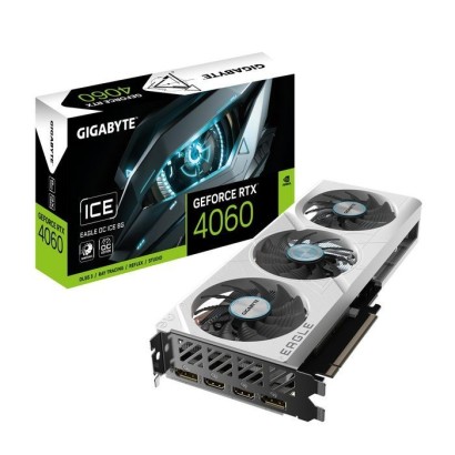 GV-N4060EAGLEOC ICE-8GD Gigabyte Eagle Geforce Rtx 4060 Oc Ice Nvidia 8 Gb Gddr6