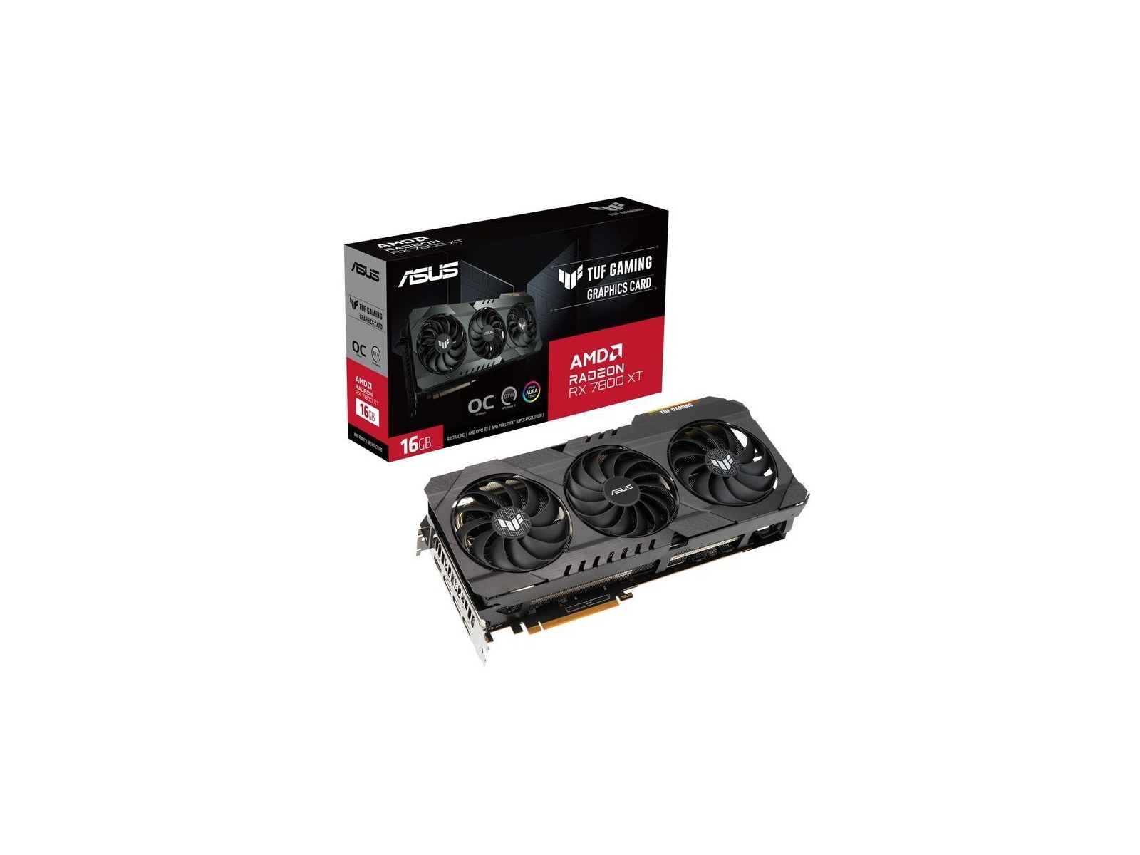 90YV0K70-M0NA00 Asus Tuf-Rx7800Xt-O16G-Og-Gaming Amd Radeon Rx 7800 Xt 16 Gb Gddr6 90YV0K70-M0NA00 Asus Tuf-Rx7800Xt-O16G-Og-Gaming Amd Radeon Rx 7800 Xt 16 Gb Gddr6