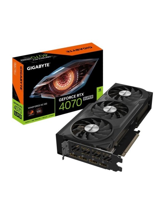GV-N407SWF3OC-12GD Gigabyte Geforce Rtx 4070 Super Windforce Oc 12G Nvidia 12 Gb Gddr6X