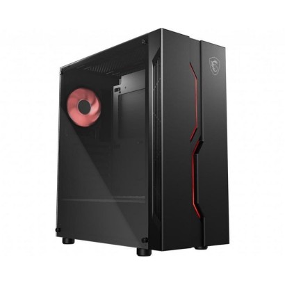 MSI MAG VAMPIRIC 010M MSI Tower Gaming Computer Case 'Black, 1X 120Mm Rgb Pwm Fan, Rgb Front Panel, Tempered Glass Panel, Atx, M