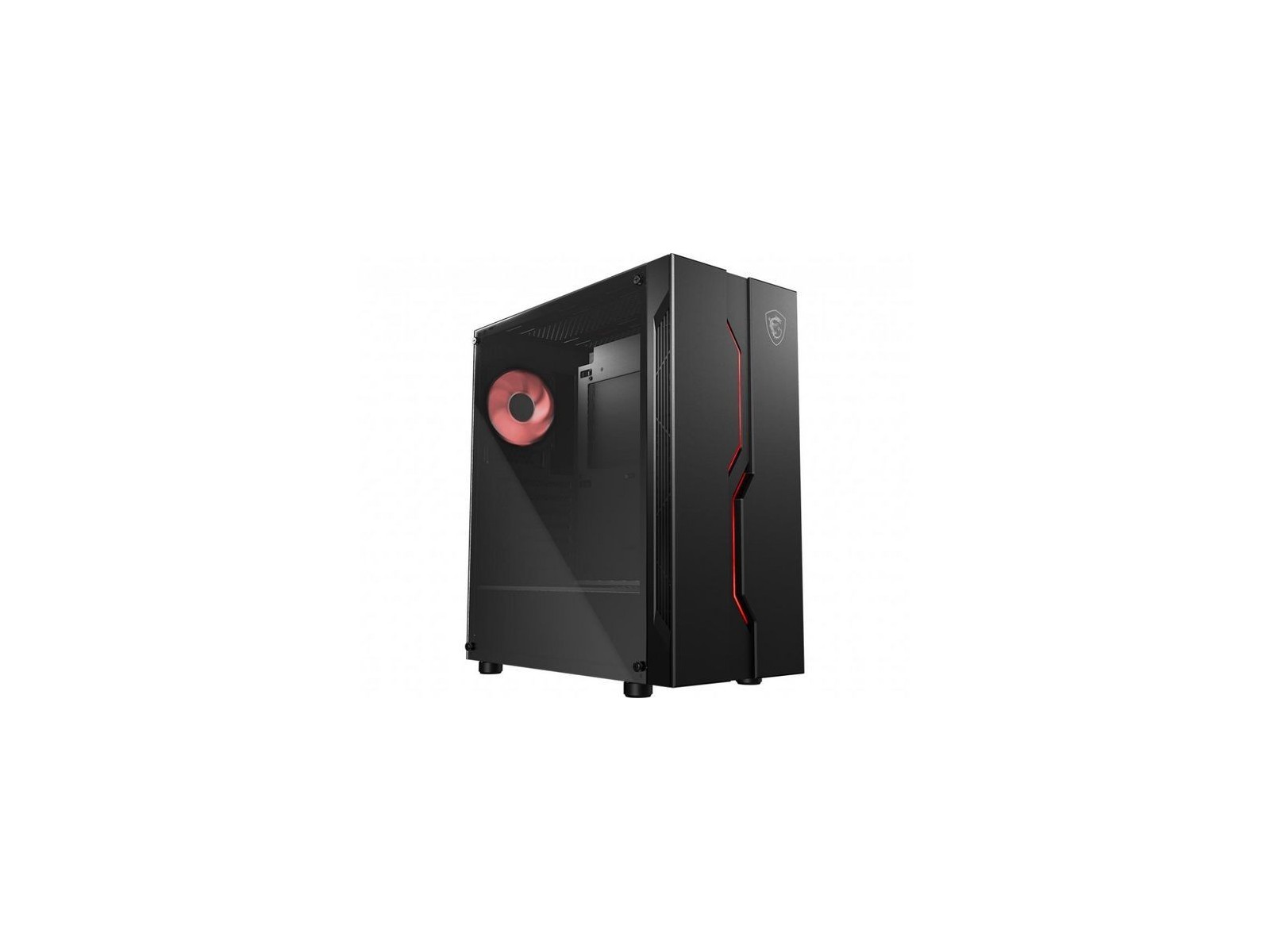 MSI MAG VAMPIRIC 010M MSI Tower Gaming Computer Case 'Black, 1X 120Mm Rgb Pwm Fan, Rgb Front Panel, Tempered Glass Panel, Atx, M MSI MAG VAMPIRIC 010M MSI Tower Gaming Computer Case 'Black, 1X 120Mm Rgb Pwm Fan, Rgb Front Panel, Tempered Glass Panel, Atx, M