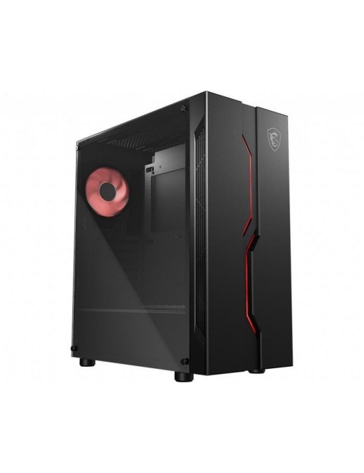 MSI MAG VAMPIRIC 010M MSI Tower Gaming Computer Case 'Black, 1X 120Mm Rgb Pwm Fan, Rgb Front Panel, Tempered Glass Panel, Atx, M