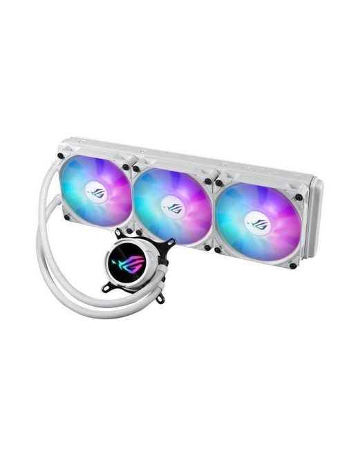 90RC00T2-M0UAY0 Asus Rog Strix Lc Iii 360 Argb White Edition Processor Liquid Cooling Kit 12 Cm
