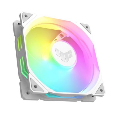90DA0093-B09020 Asus Tuf Gaming Tr120 Argb 3In1 White Computer Case Air Cooler 12 Cm