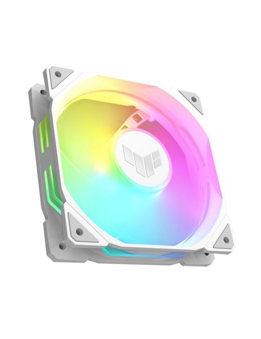 90DA00D3-B09020 Asus Tuf Gaming Tr120 Argb Reverse 3In1 White Computer Case Air Cooler 12 Cm