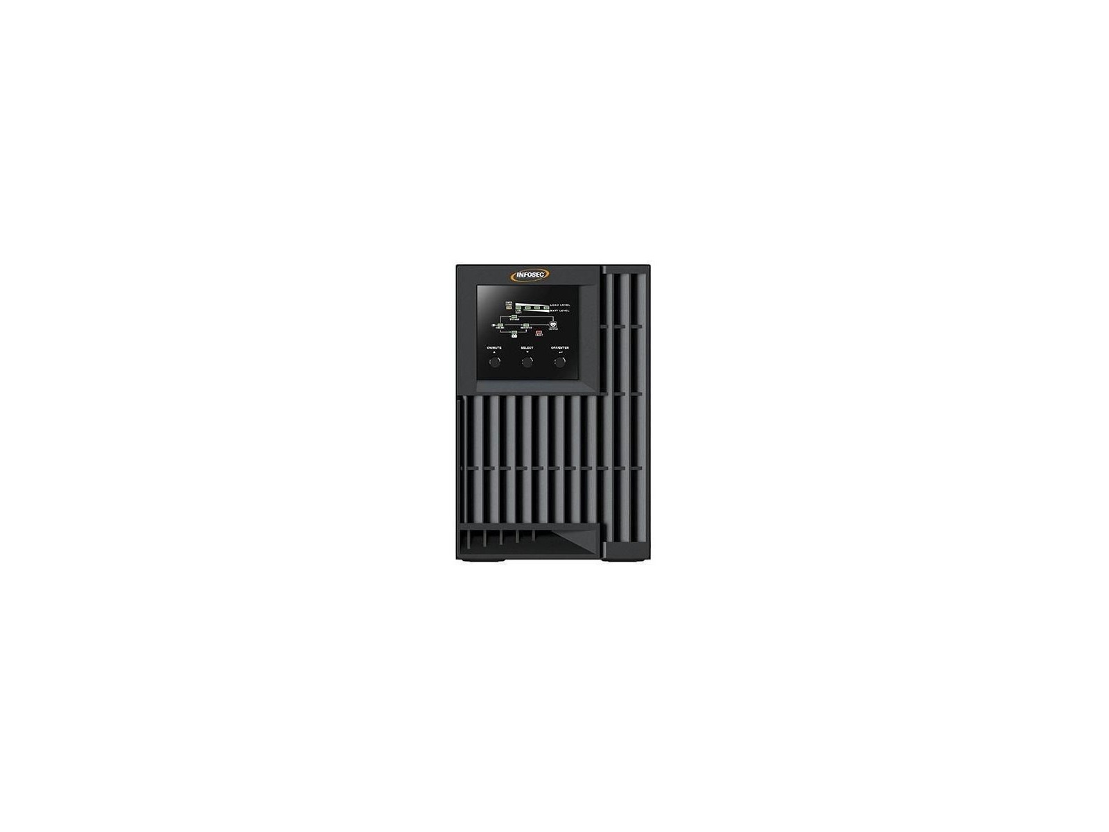 67417 Infosec On Line Double Conversion UPS 1000 VA 3 IEC outlets -- 2-year warranty -- 67417 Infosec On Line Double Conversion UPS 1000 VA 3 IEC outlets -- 2-year warranty --