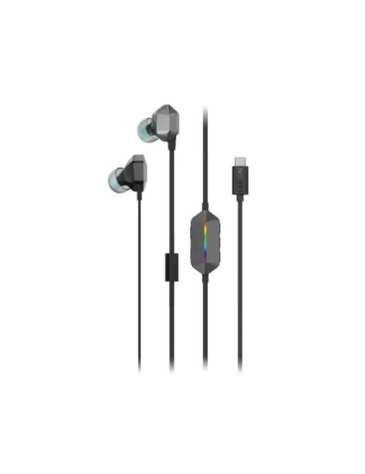 GXD1N40797 Lenovo Legion E510 Headphones Wired In-Ear Gaming Usb Type-C Grey