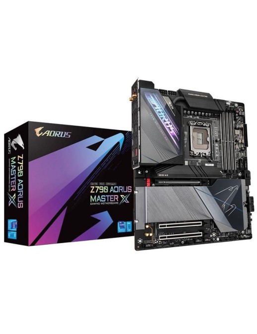 Z790 AORUS MASTER X Gigabyte Motherboard- Supports Intel 13Th Gen Cpus, 20+1+2 Phases Vrm, Up To 8266Mhz Ddr5 (Oc), 1X Pcie 5.0 