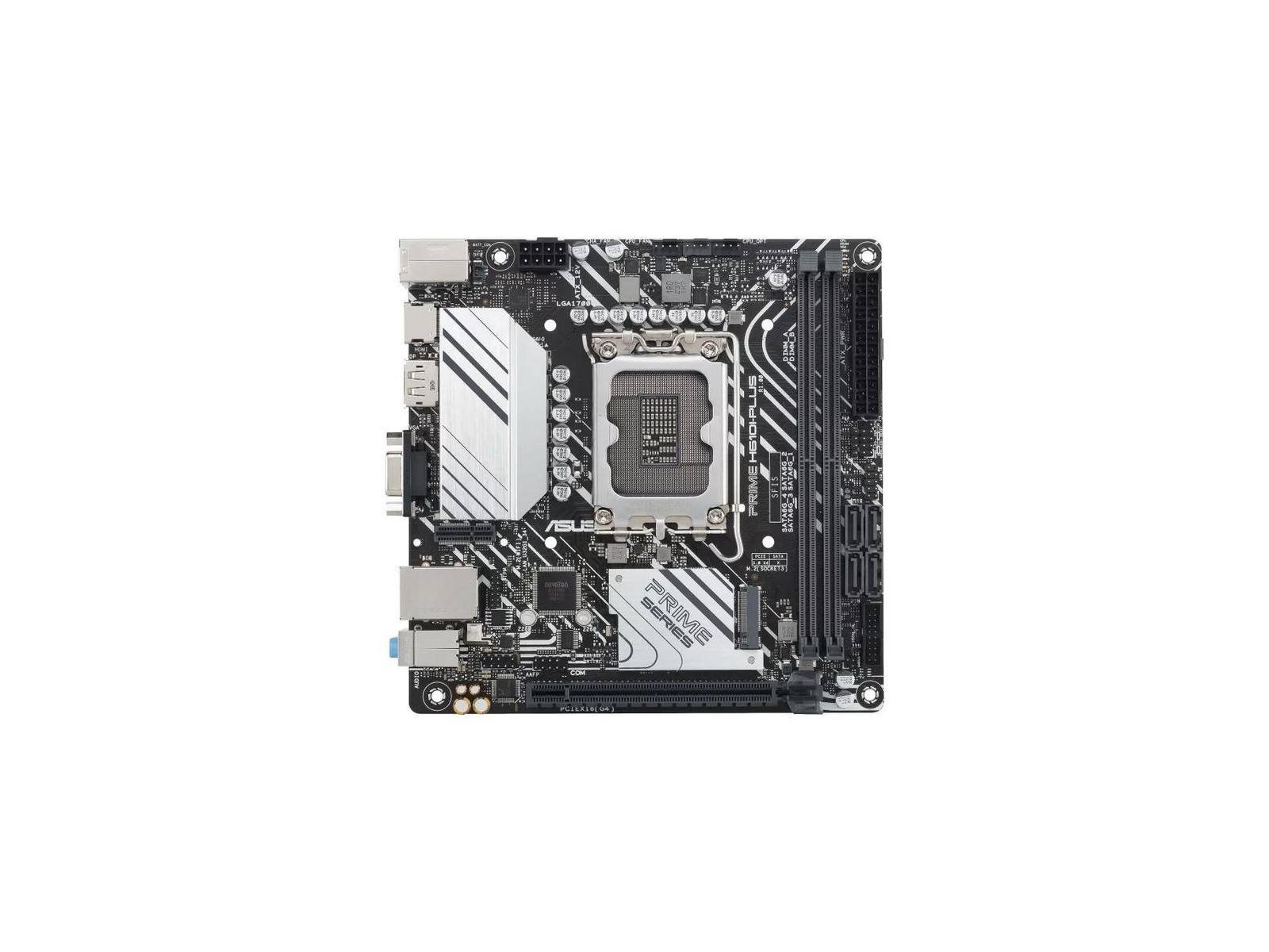 90MB1GB0-M0EAYC Asus Prime H610I-Plus-Csm Intel H610 Lga 1700 Mini Itx 90MB1GB0-M0EAYC Asus Prime H610I-Plus-Csm Intel H610 Lga 1700 Mini Itx