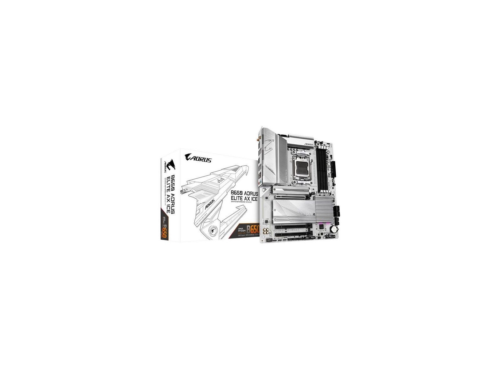 B650 A ELITE AX ICE Gigabyte B650 Elite Ax Ice Motherboard Amd B650 Socket Am5 Atx B650 A ELITE AX ICE Gigabyte B650 Elite Ax Ice Motherboard Amd B650 Socket Am5 Atx