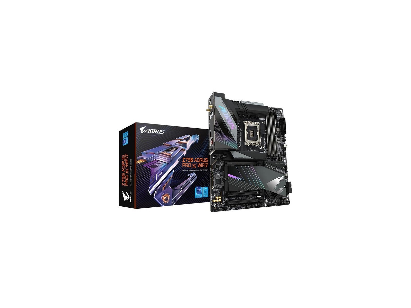 Z790 A PRO X WIFI7 Gigabyte Z790 Aorus Pro X Wifi7 Motherboard - Supports Intel Core 14Th Gen Cpus, 18+1+2 Phases Vrm, Up To 826 Z790 A PRO X WIFI7 Gigabyte Z790 Aorus Pro X Wifi7 Motherboard - Supports Intel Core 14Th Gen Cpus, 18+1+2 Phases Vrm, Up To 826
