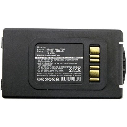 MBXPOS-BA0063 CoreParts Battery for Datalogic Scanner 25Wh Li-ion 3.7V 6800mAh Black, Skorpio X3, Skorpio X4 94ACC0046, BT-0016,