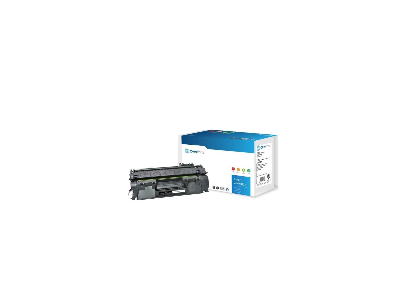 QI-HP2067 CoreParts Toner Black CF280A Pages: 2.700, Nordic Swan HP LaserJet M401 (80A) CF280A, APTHP280AE QI-HP2067 CoreParts Toner Black CF280A Pages: 2.700, Nordic Swan HP LaserJet M401 (80A) CF280A, APTHP280AE