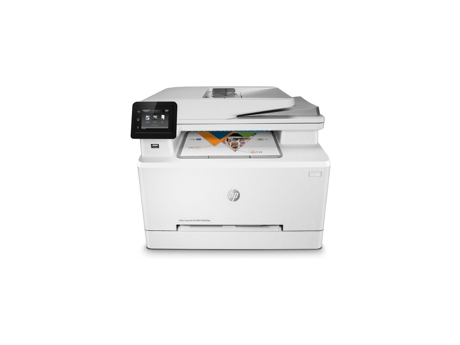7KW75A HP Color Laserjet Pro Mfp M283Fdw, Print, Copy, Scan, Fax, Front-Facing Usb Printing Scan To Email Two-Sided Printing 50- 7KW75A HP Color Laserjet Pro Mfp M283Fdw, Print, Copy, Scan, Fax, Front-Facing Usb Printing Scan To Email Two-Sided Printing 50-