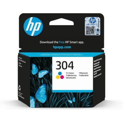 N9K05AE HP 304 Tri-Color Original Ink Cartridge